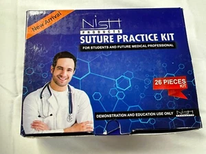 Nish 26 pezzi kit di sutura per studenti pratica completa formazione studenti di medicina - Foto 1 di 3