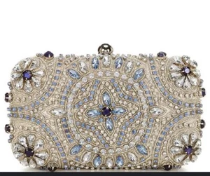 Encrusted Crystal Minaudiere Clutch - Picture 1 of 10