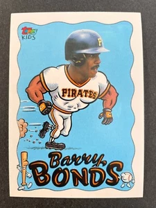 Barry BONDS 1992 Topps Kids #21 Pittsburgh Pirates - Picture 1 of 2