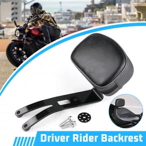 Rider Driver Backrest Support Pad Mounting For Indian Scout Limited Classic 2025 - Picture 1 of 11