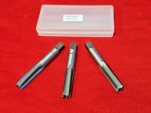 M10 x 1.0 CS Tap Set 3 Piece A1 469-10100 Taper Plug Bottom Carbon Steel - Picture 1 of 5