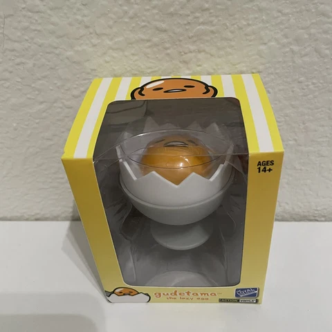 The Loyal Subjects x Sanrio Gudetama: Who Cares? Action Vinyls Figure (NEW) Cover