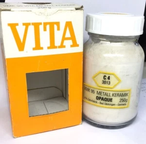 Dental lab  porcelain VMK 95 250 gr Vita metal ceramic Germany C4 Opaque - Picture 1 of 3