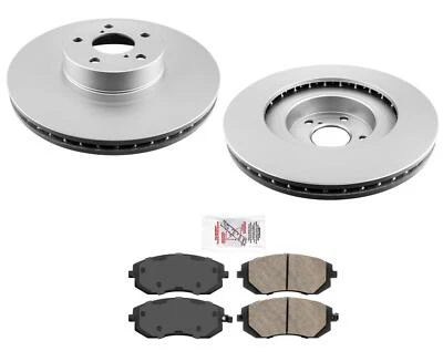 Rotores de freno delanteros y pastillas de cerámica para Subaru Forester 03-08 Foto 1 de 4