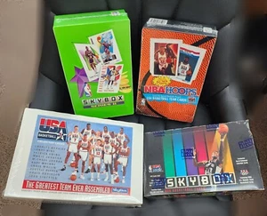 1991-92-93 USA Basketball Olympic Dream Team Super Lot 4 Factory Sealed Box's - Picture 1 of 5