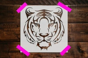 Tiger Head Stencil - Picture 1 of 1