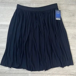 Falda de cintura elástica plisada IVANKA TRUMP poliéster/spandex - talla S- - Imagen 1 de 5