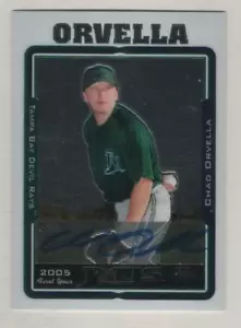 2005 Topps Chrome #237 Chad Orvella Tampa Bay Devil Rays Auto Autogramm BV $10 - Bild 1 von 1