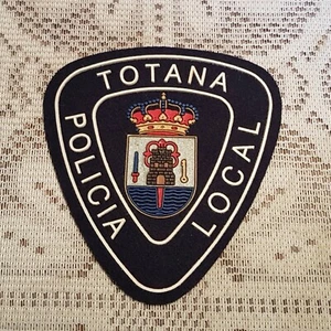 Spain Totana Policia Local Police Jacket Vest Patch Applique Crest Logo - Picture 1 of 1