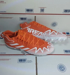 New Adidas Freak 22 Team White Orange ๐ Football Cleats HO3637 Men's Size 15 - Picture 1 of 16
