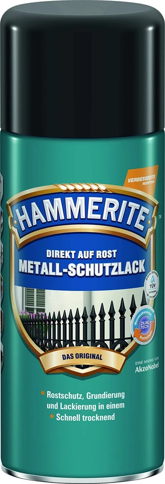 Metallschutzlack Spray Matt Schwarz 400ml - Bild 1 von 2