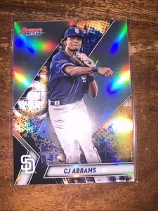 2019 Bowman’s Best Prospects Refractor CJ Abrams Nationals - Bild 1 von 2