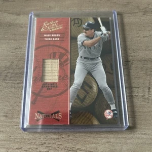 2004 Donruss Leather And Lumber Wade Boggs Bat Relic /250 - Picture 1 of 2