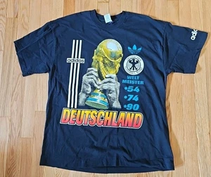 Vintage 90's Adidas Germany Deutschland World Cup Shirt Football Jersey XL - Picture 1 of 12