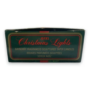 Avon Christmas Lights – Duftkerzen Bayberry Sculptured Candles Vintage - Bild 1 von 4