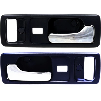Juego de manijas de puerta para Honda Accord 1990-93 con bloqueo eléctrico carcasa delantera azul 2 piezas Foto 1 de 4
