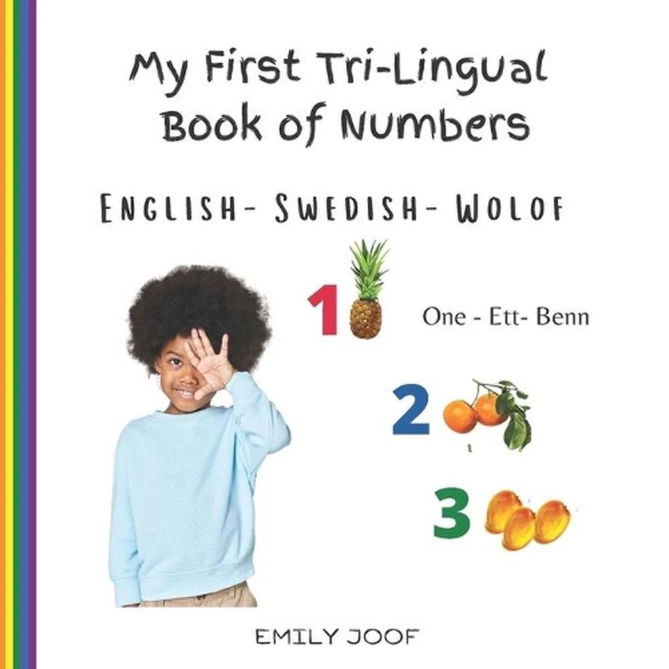My First Tri-Lingual Book of Numbers. English- Swedish - Wolof by Emily Joof (En - Image 1 of 1