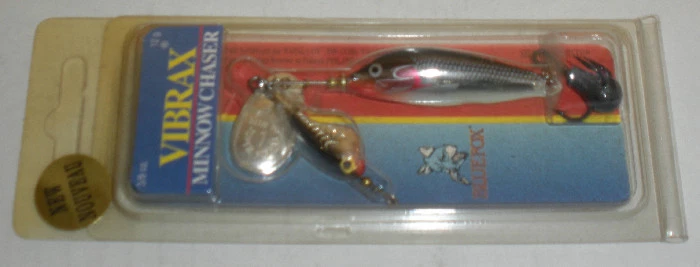 Blue Fox 7830-623 Vibrax Minnowchaser 5/16 Oz Argento - Immagine 1 di 1