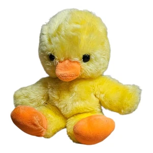 GUND Flauschiges Ostern Sonnenschein gelb Küken Ente Stofftier Plüsch Vintage 1976 - Bild 1 von 3