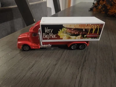 Camión semirremolque Mattel 1996 Hot Wheels McDonald's Very Big Mac de colección Foto 1 de 4