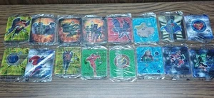 DC Comics Justice League Plastic Spiners Tazos 21 Authentic Rare Brand New Flash - Picture 1 of 8