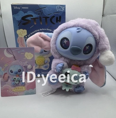 MINISO STITCH EAT SOMETHING BEFORE SLEEP SERIES - GOOD COMPANY (SECRET) - Image 1 of 3