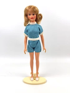 Vintage 1965 Ideal Grown Up Tammy Puppe T-12 Form mit Outfit Schuhe & Ständer - Bild 1 von 11