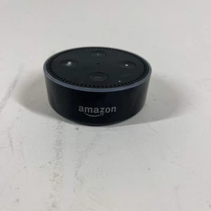 Amazon Echo 2. Gen Smart Lautsprecher Schwarz RS03QR - Bild 1 von 4