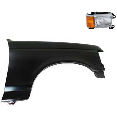 Fender and Headlight Kit Fits 87-91 Ford F-150 F-250 Primed Front Passenger Side — 第 1/4 张图片