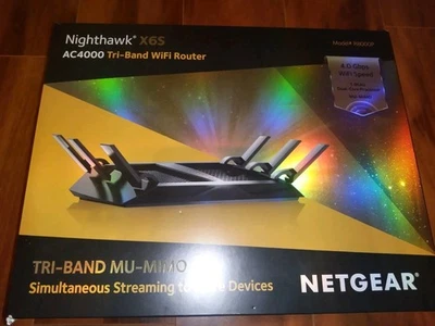 NETGEAR Nighthawk X6S AC 4000 Tri-band Router (R8000P) Brand New TESTED - Image 1 of 3