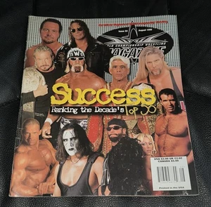 WCW Magazine August 1999 Issue 53 - Sting Hogan Flair Goldberg Ranking top 50 - Picture 1 of 19
