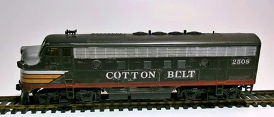 Cinturón de algodón vintage HO KATO locomotora diésel viuda negra 2508 probado funciona Foto 1 de 4