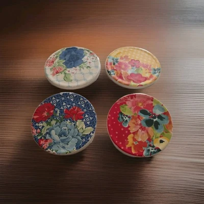 Juego Posavasos Mujer Pioneer Floral Medley 4 Piezas Boho Multicolor Foto 1 de 4