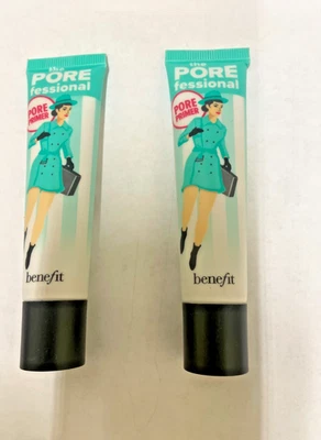 Benefit The PORE fessional Pore Primer .75 oz./22ml. 2 Pack No box NEW & SEALED - Image 1 of 2