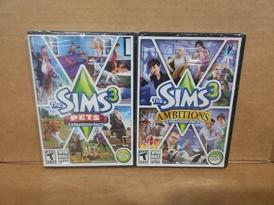 The Sims 3 PETS Expansion Pack + The Sims 3 Ambitions Expansion Pack New - Image 1 of 4