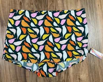 Nuevo con etiquetas Cheek Boss Colorido Naranja Rosa Blanco Paloma Boyshort Talla 3XL Foto 1 de 4