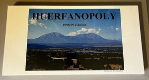 Custom Monopoly Game “Huerfanopoly” Huerfano County CO 1998-1999 Sealed Edition - Picture 1 of 5