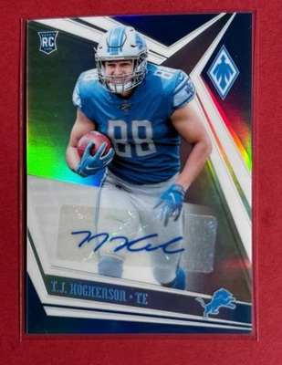 TJ Hockenson 2019 Panini Phoenix Rookie Auto #119 - Image 1 of 4