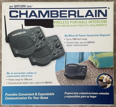 Intercomunicador portátil inalámbrico Chamberlain Foto 1 de 4
