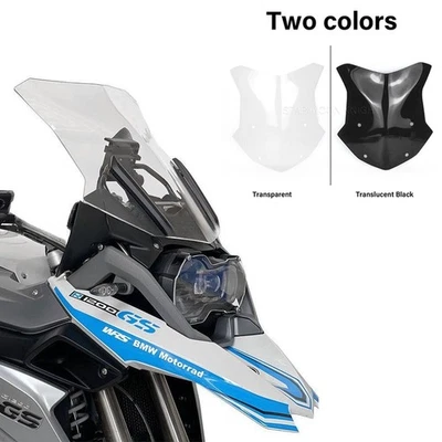 Deflector de parabrisas delantero negro para BMW R 1250GSA R1200GS Adventure GS 1200 Foto 1 de 4