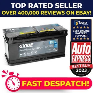 Battery fits JAGUAR S TYPE XK8 F TYPE XKR F-TYPE XJ XF XK Exide 017 New - Picture 1 of 4