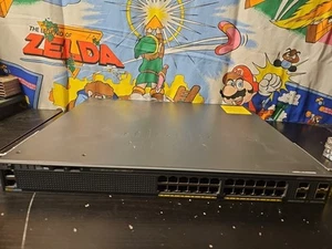 Cisco Catalyst WS-C2960X-24PS-L 24-Port Managed Gigabit Ethernet Network Switch - Picture 1 of 10