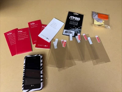 Smartphone LG 4G LTE con Estuche 5 Protectores de Pantalla para LGEnact vS890 SP xX5 + Tela Foto 1 de 4