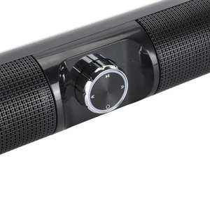 BT 5.3 Soundbar 20W 3D Stereo Sound Subwoofer Speaker With RGB Ambient Light BEA - Picture 1 of 12