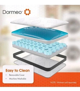 Dormeo Dark King Pillow - Ergonomic Cooling Pillow - New - Picture 1 of 7