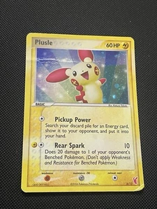 Plusle 6/12 Holo EX Entrenador Kit 2 Pokémon TCG DMG - Imagen 1 de 3