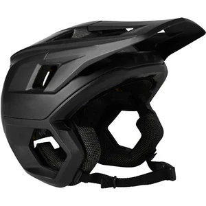 Fox Racing Dropframe Pro Downhill MTB Bicycle Helmet Flat Matte Black Small S SM - Picture 1 of 18