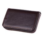 Sleek and Practical Business Card Wallet Personalizable PU Leather Case