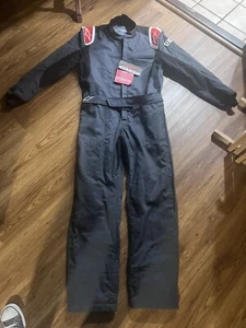 Alpinestars Knoxville V2 Auto Racing Suit | Size 48 | Grey/Red | SFI NEW - Picture 1 of 10
