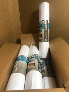 6x Duck Select Grip EasyLiner Non Adhesive Shelf & Drawer Liner, 20" x 24' White - Picture 1 of 4
